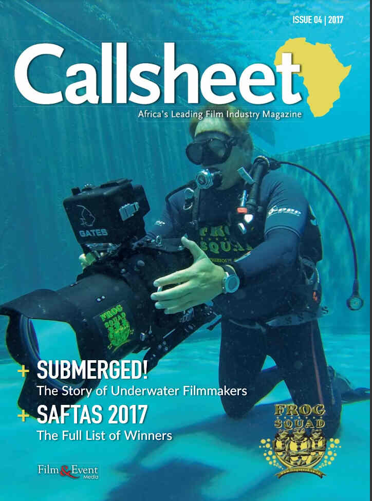 CALLSHEET magazine side cover April 2017