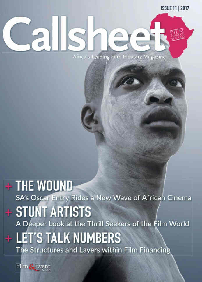 CALLSHEET magazine side cover  November 2017