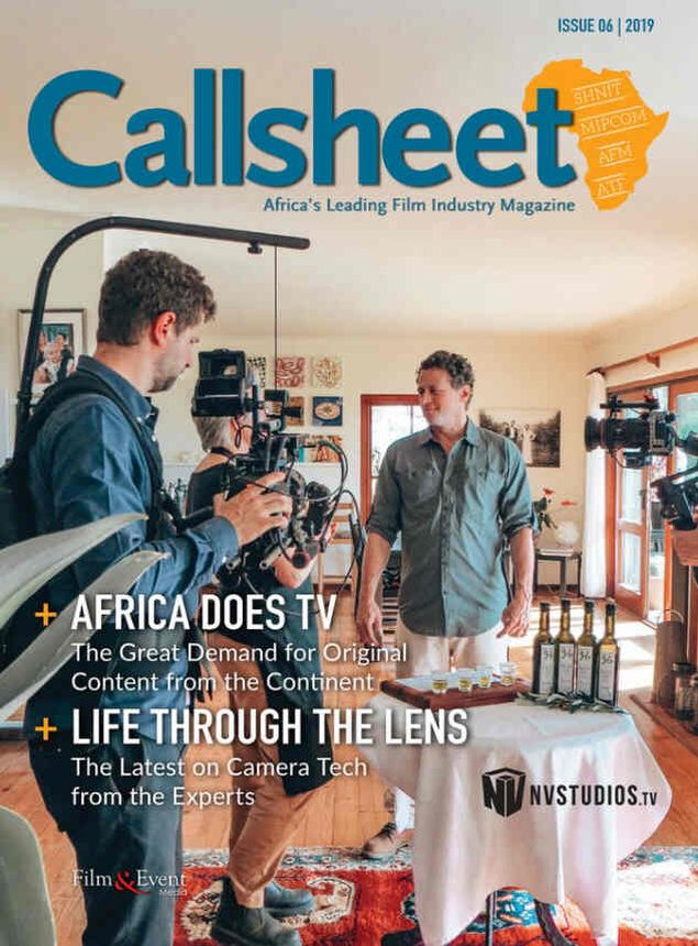 CALLSHEET magazine side cover Issue 6   2019
