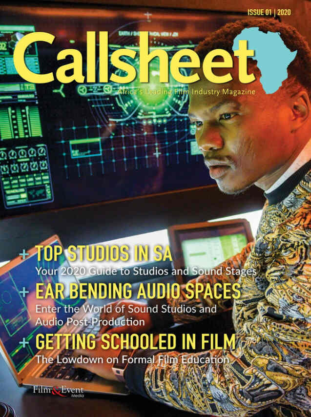 CALLSHEET magazine side cover Issue 1   2020