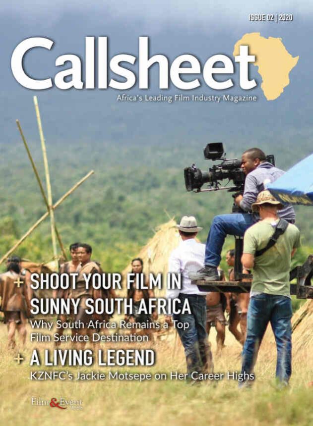 CALLSHEET magazine side cover Issue 2   2020