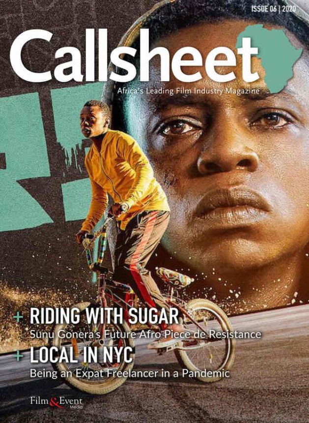 CALLSHEET magazine side cover Issue 6   2020