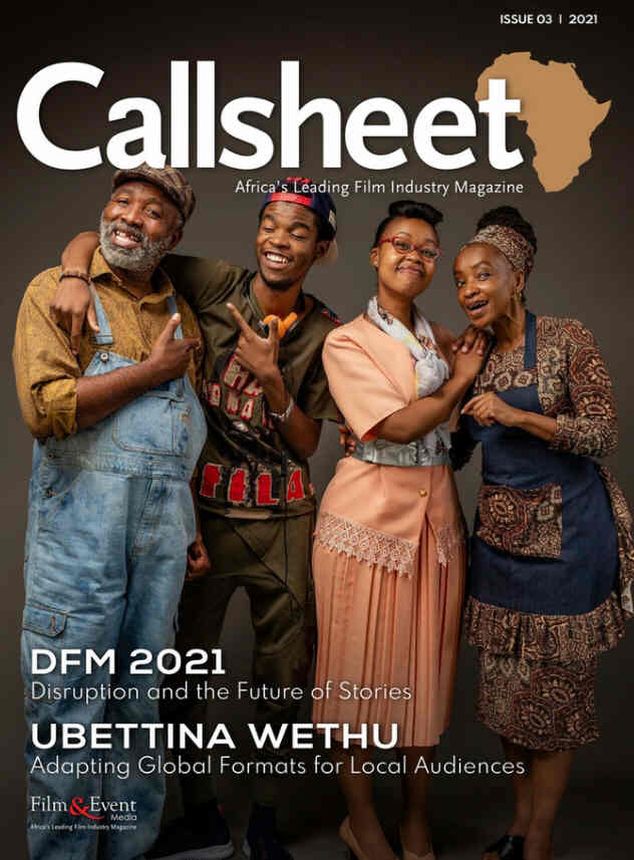CALLSHEET magazine side cover Issue 3   2021