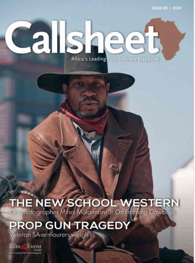 CALLSHEET magazine side cover Issue 5   2021
