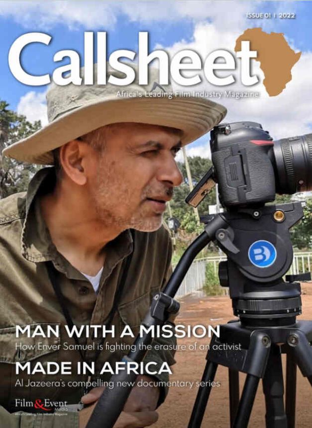 CALLSHEET magazine side cover Issue 1   2022