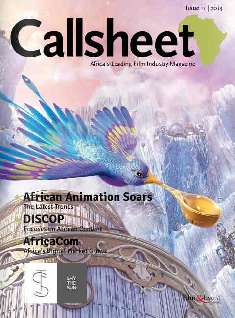 CALLSHEET magazine side cover Issue 11  2013
