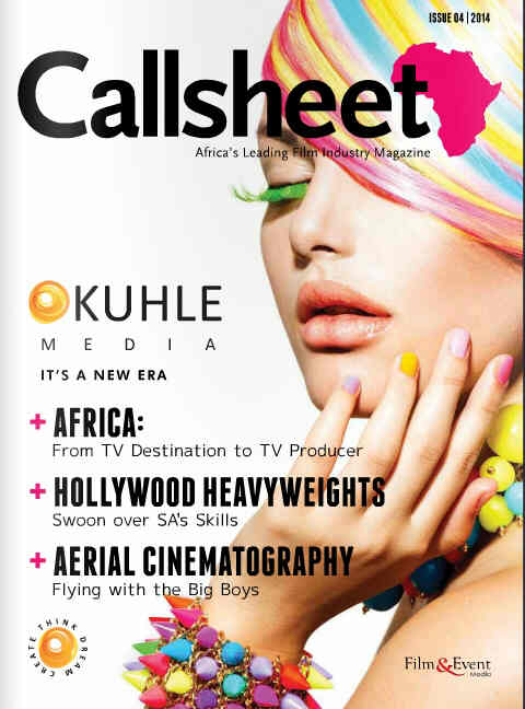 CALLSHEET magazine side cover Issue 4  2014