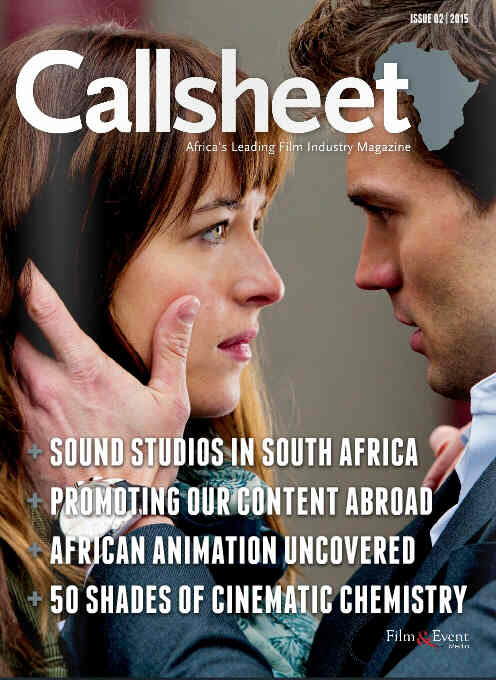 CALLSHEET magazine side cover Issue 2  2015