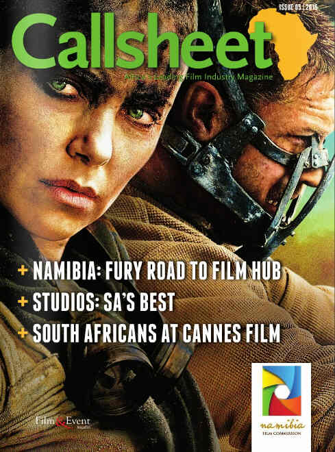 CALLSHEET magazine side cover Issue 5  2015