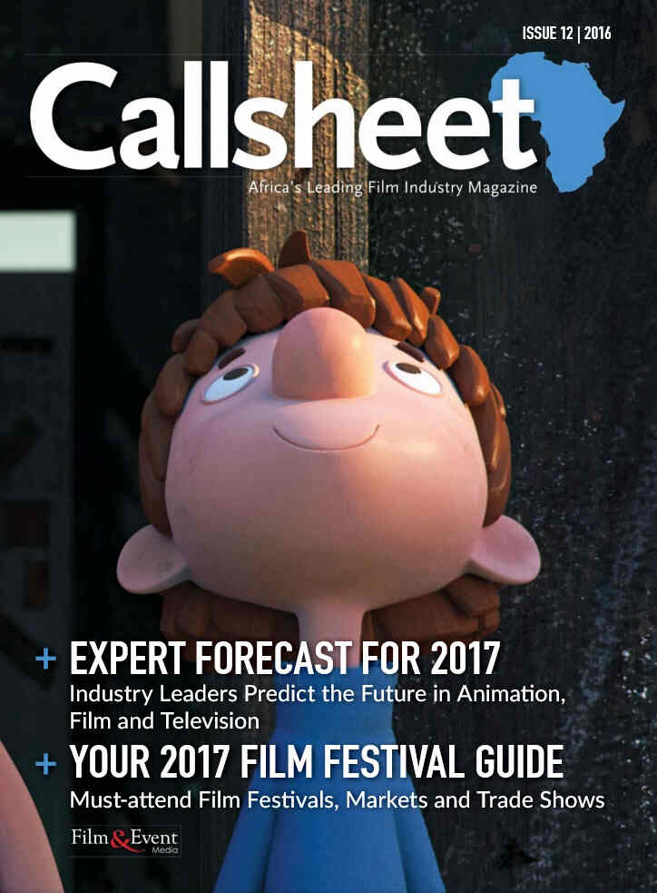 CALLSHEET magazine side cover Issue 12  2016