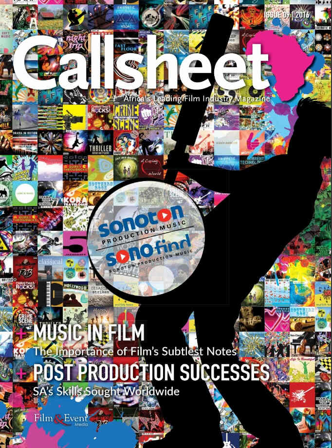 CALLSHEET magazine side cover Issue 9  2016