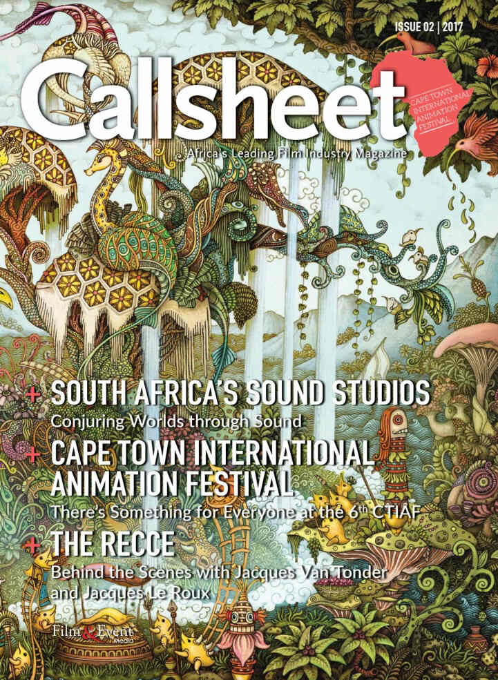 CALLSHEET magazine side cover February 2017