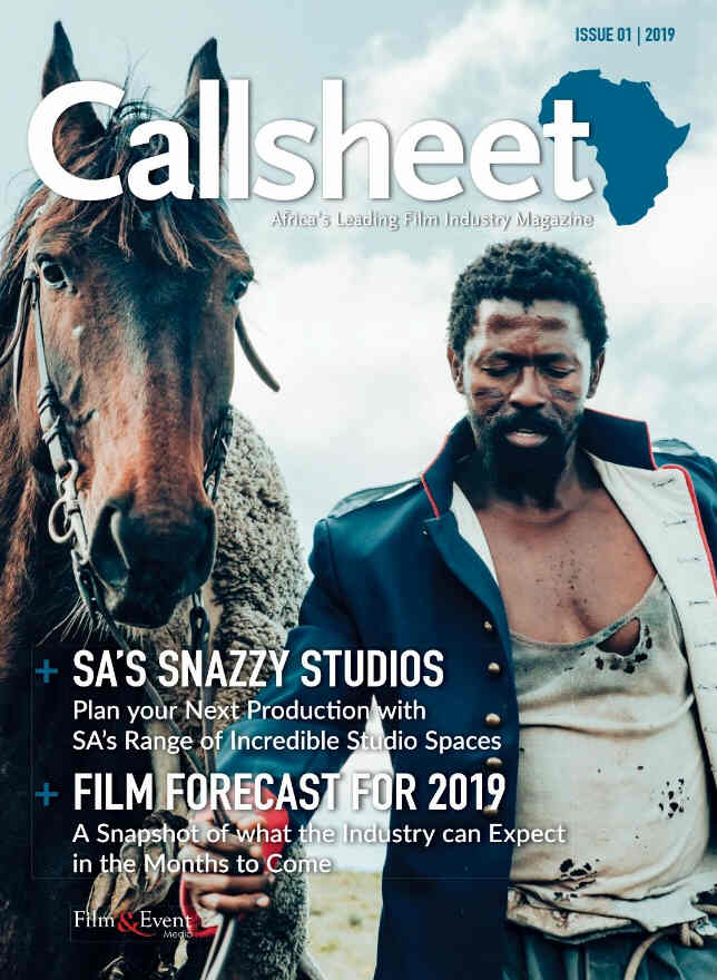 CALLSHEET magazine side cover  January 2019