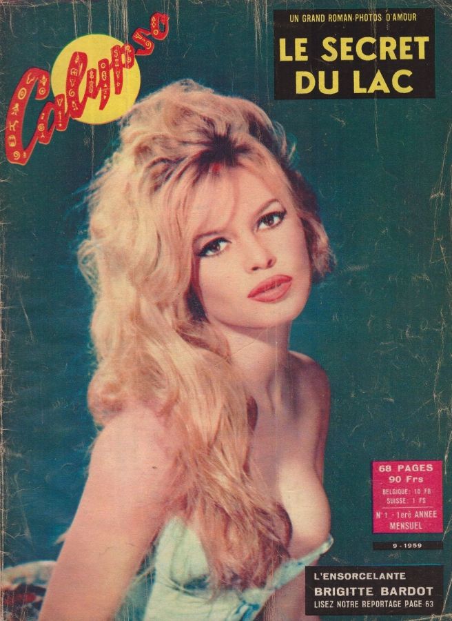 CALYPSO FRANCE magazine side cover Issue 1  September 1959