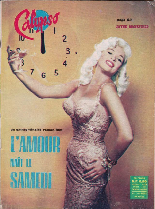 CALYPSO FRANCE magazine side cover Issue 5  January 1960