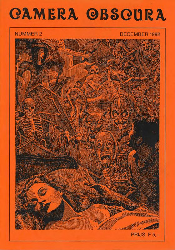 CAMERA OBSCURA (NL) magazine side cover Issue 2 December 1992