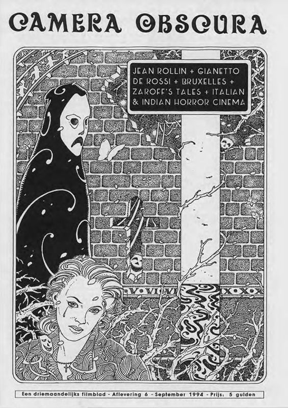 CAMERA OBSCURA (NL) magazine side cover Issue 6 September 1994