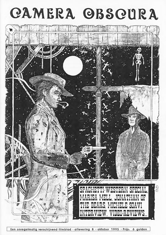 CAMERA OBSCURA (NL) magazine side cover Issue 8 October 1995