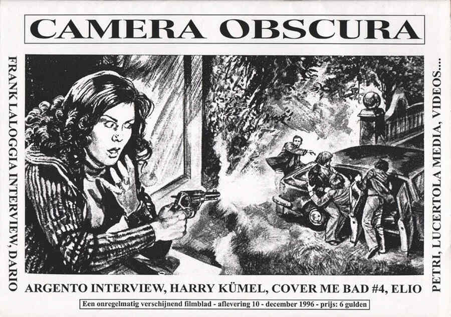CAMERA OBSCURA (NL) magazine side cover Issue 10 December 1996