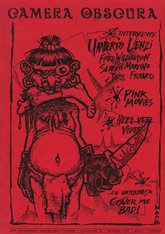 CAMERA OBSCURA (NL) magazine side cover Issue 11  1997
