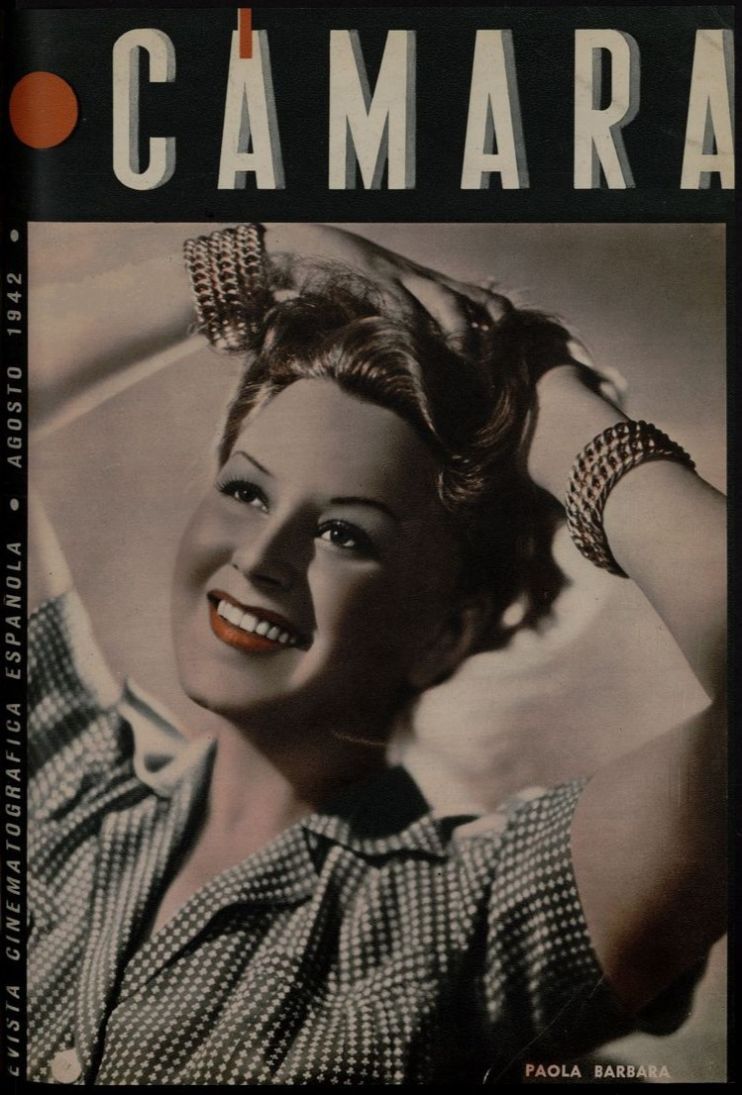 CAMARA magazine side cover Issue 11  August 1942