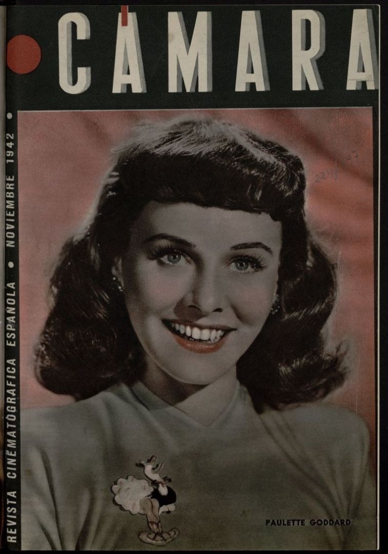 CAMARA magazine side cover Issue 14  November 1942