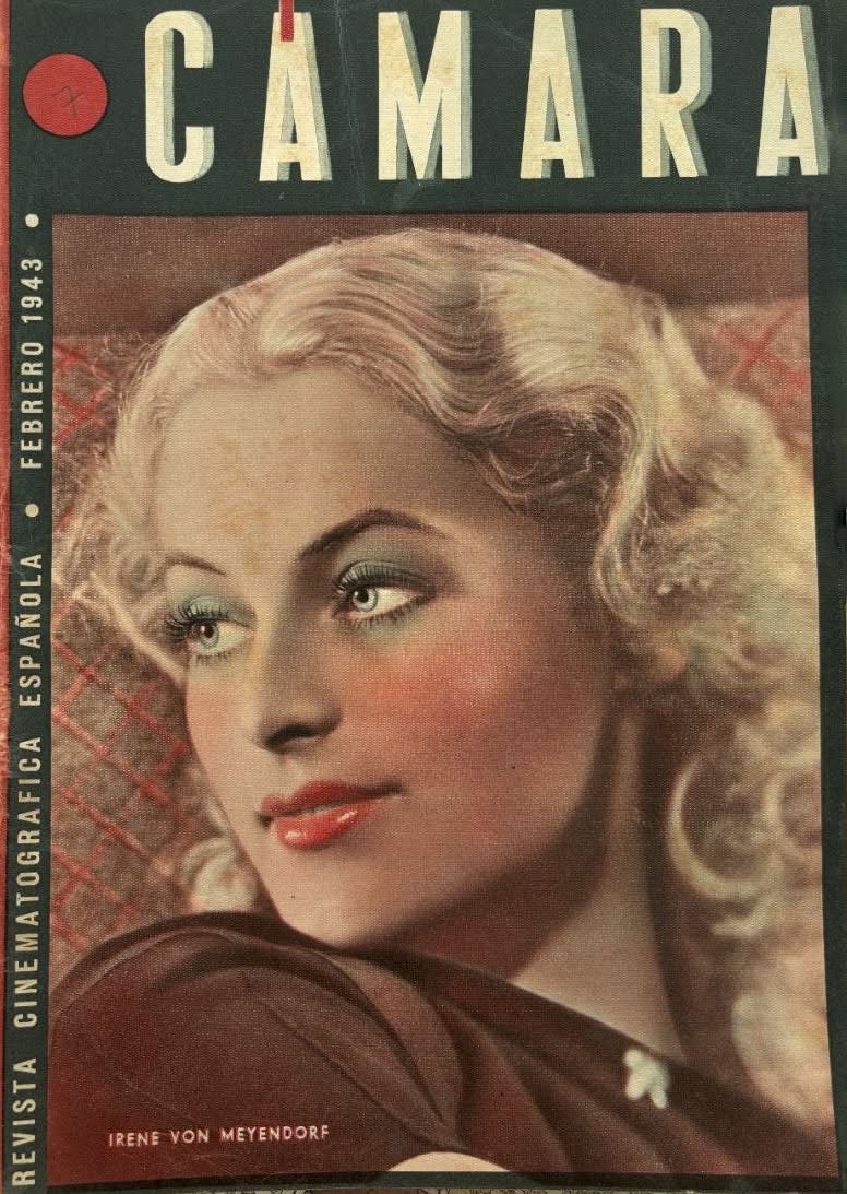 CAMARA magazine side cover Issue 17  February 1943