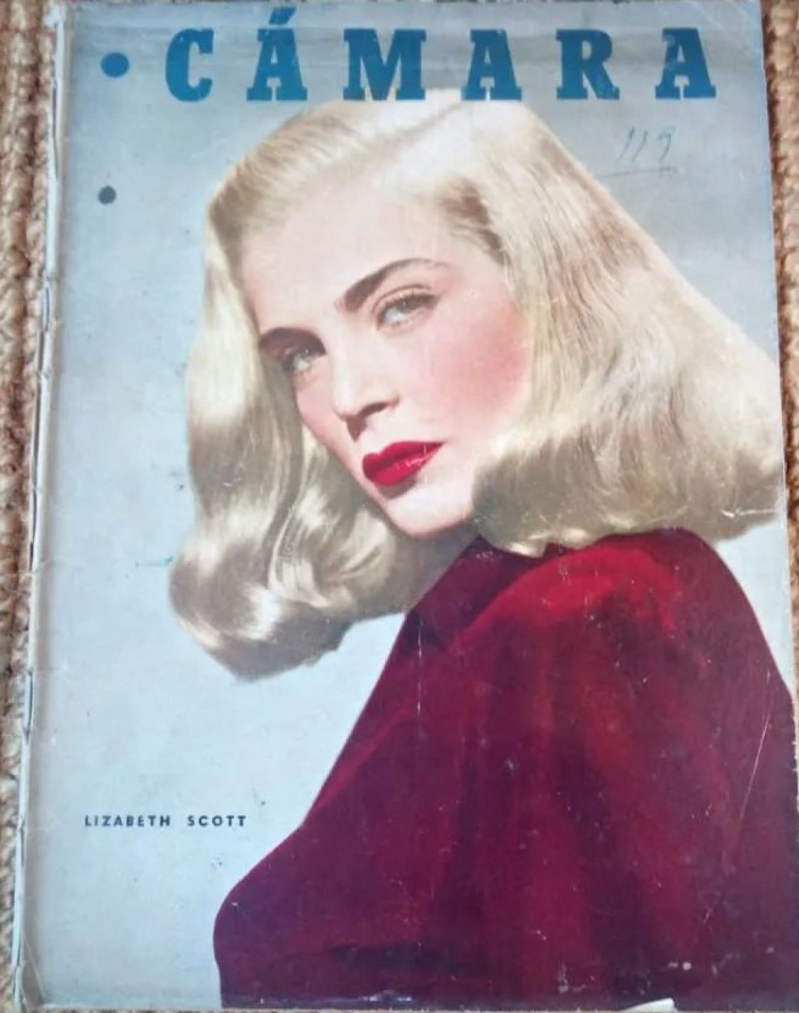 CAMARA magazine side cover Issue 119  December 1947