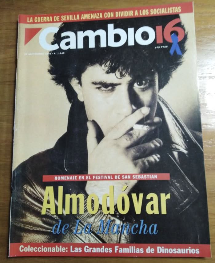 CAMBIO 16 magazine side cover Issue 1140   1993