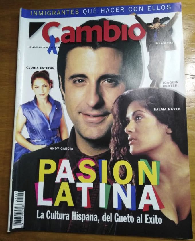 CAMBIO 16 magazine side cover Issue 1290 12 August 1996