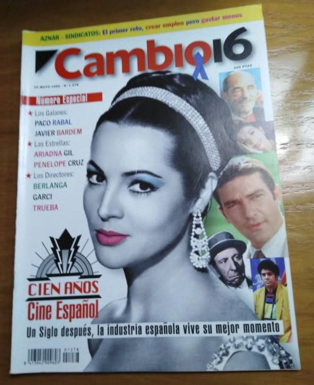 CAMBIO 16 magazine side cover Issue 1278   1996