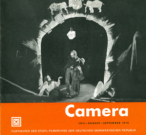 CAMERA (De) magazine side cover Issue 3  1970