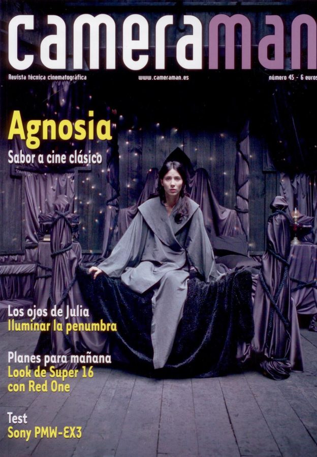 CAMERAMAN magazine side cover Issue 45  2010