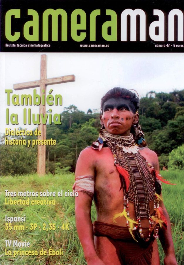 CAMERAMAN magazine side cover Issue 47  2011