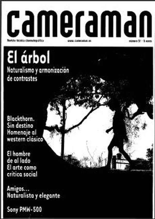 CAMERAMAN magazine side cover Issue 51  2011