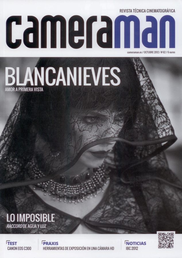 CAMERAMAN magazine side cover Issue 62 October 2012