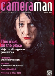 CAMERAMAN magazine side cover Issue 59  2012