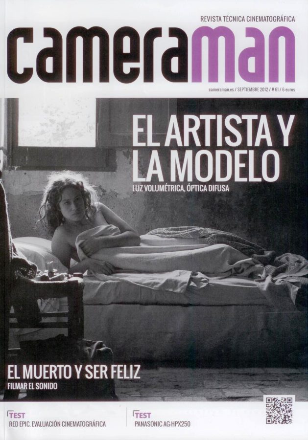 CAMERAMAN magazine side cover Issue 61  2012