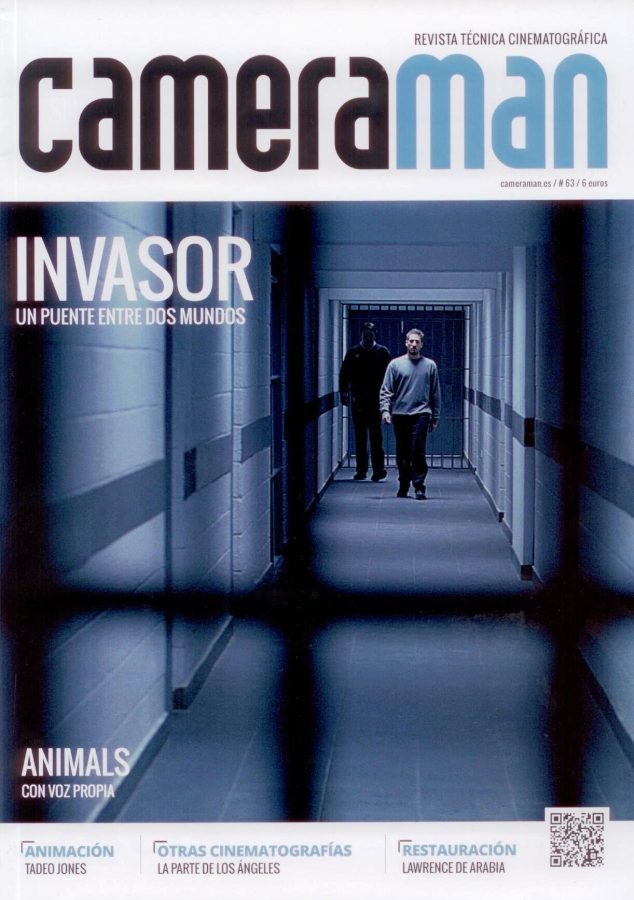 CAMERAMAN magazine side cover Issue 63  2012