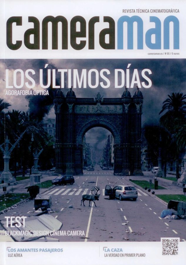 CAMERAMAN magazine side cover Issue 66  2013