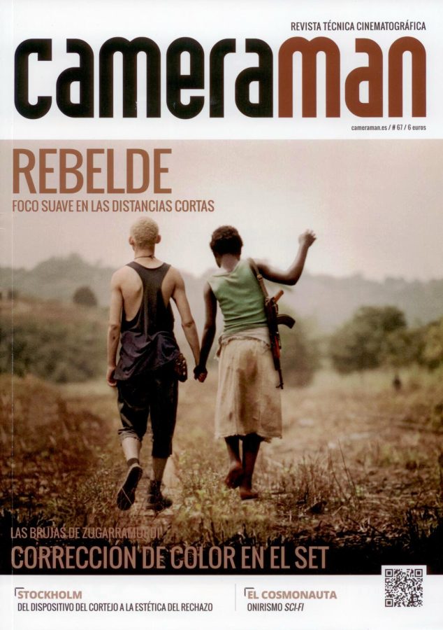 CAMERAMAN magazine side cover Issue 67  2013