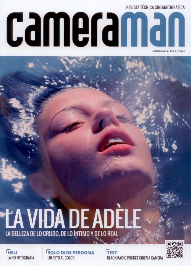 CAMERAMAN magazine side cover Issue 72  2013