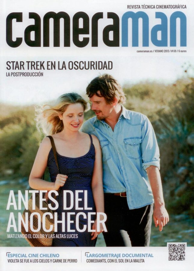 CAMERAMAN magazine side cover Issue 69 Summer 2013