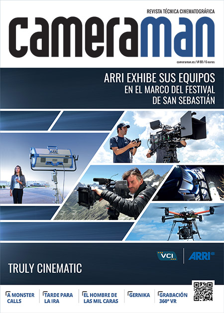 CAMERAMAN magazine side cover Issue 88 September 2016