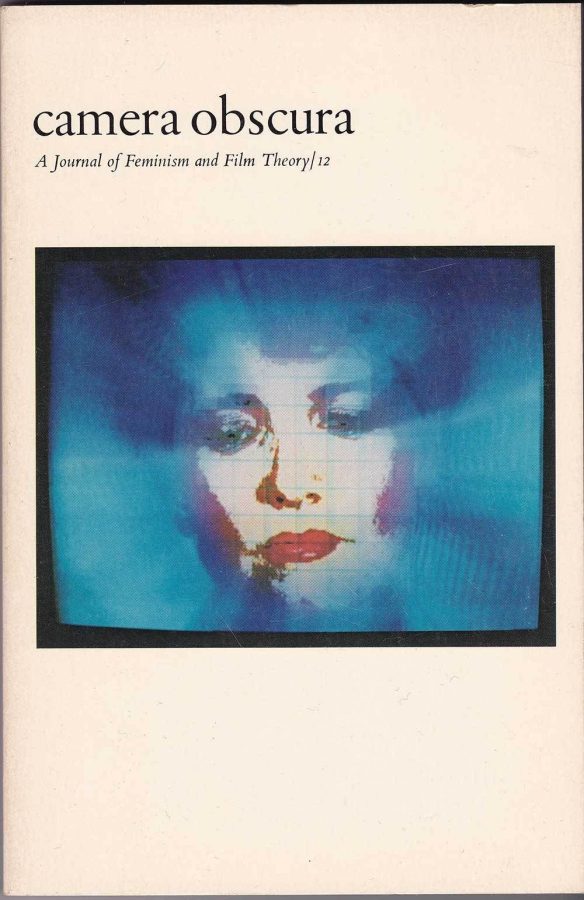 CAMERA OBSCURA magazine side cover Issue 12  1984