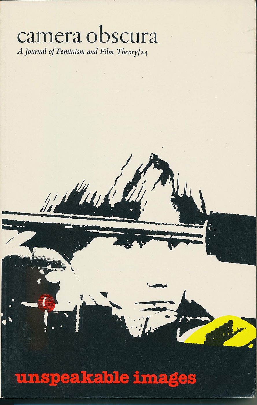 CAMERA OBSCURA magazine side cover Issue 24  1990