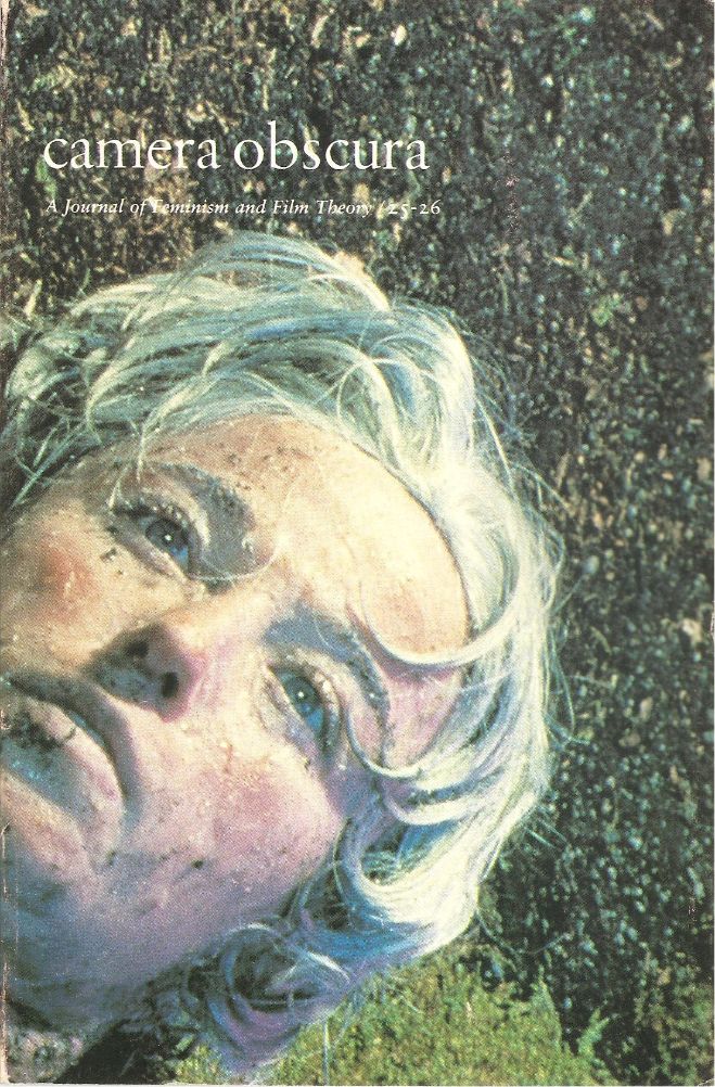 CAMERA OBSCURA magazine side cover Issue 25/26 May 1991