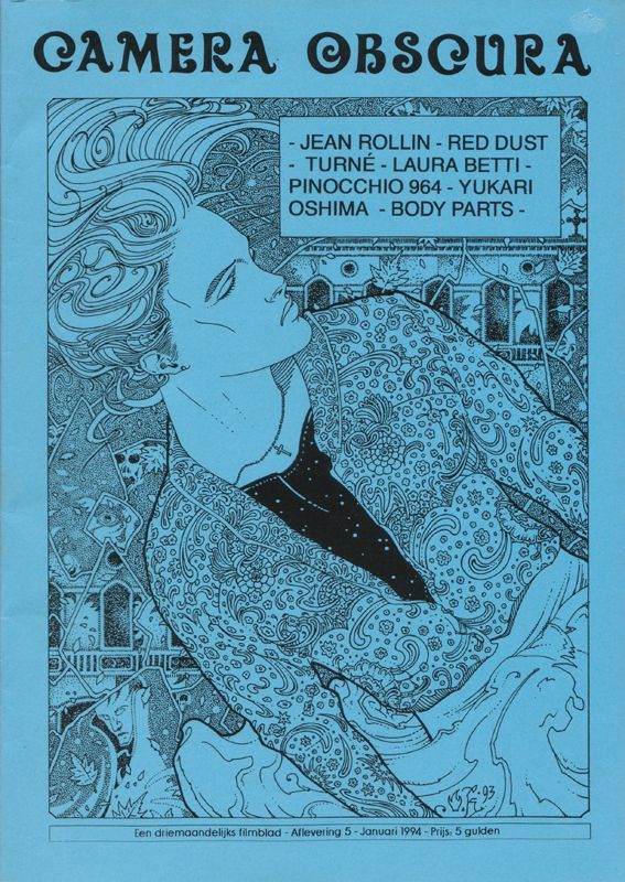 CAMERA OBSCURA (NL) magazine side cover Issue 5  January 1994