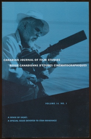 CANADIAN JOURNAL OF FILM STUDIES magazine side cover  Vol 14 #1  2005