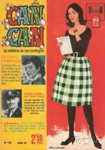CAN CAN magazine side cover Issue 110  March 1960